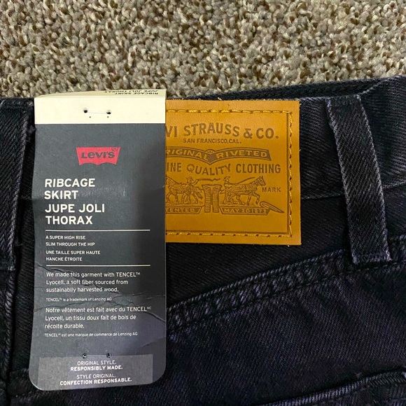 Levi’s Ribcage Short Skirt purchased from aritzia - Picture 5 of 6